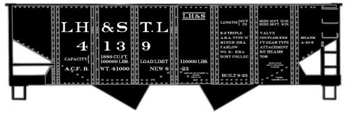USRA 55-Ton 2-Bay Hopper - Kit, HO Scale, Accurail Inc 2437