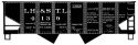 USRA 55-Ton 2-Bay Hopper - Kit, HO Scale, Accurail Inc 2437