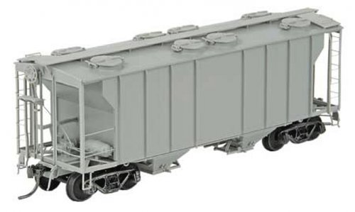 PS-2 2-Bay Covered Hopper - Ready to Run, HO Scale, Kadee Quality Products 8001