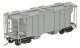 PS-2 2-Bay Covered Hopper - Ready to Run, HO Scale, Kadee Quality Products 8001