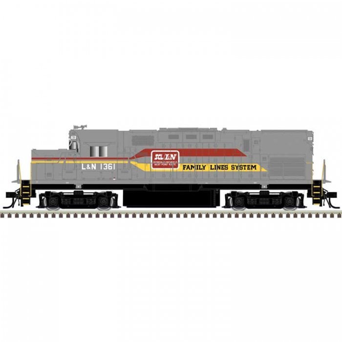 Alco C420 Low Nose - Standard DC - Master(R) Silver, N Scale, Atlas Model Railroad Co. 40006068