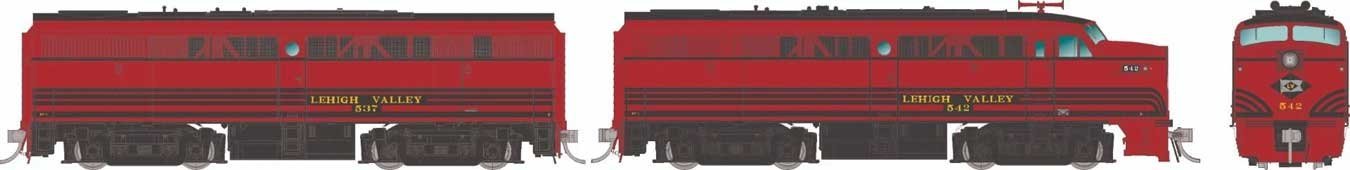 Alco FA1-FB1 Set - Sound and DCC, HO Scale, Rapido Trains Inc 37550