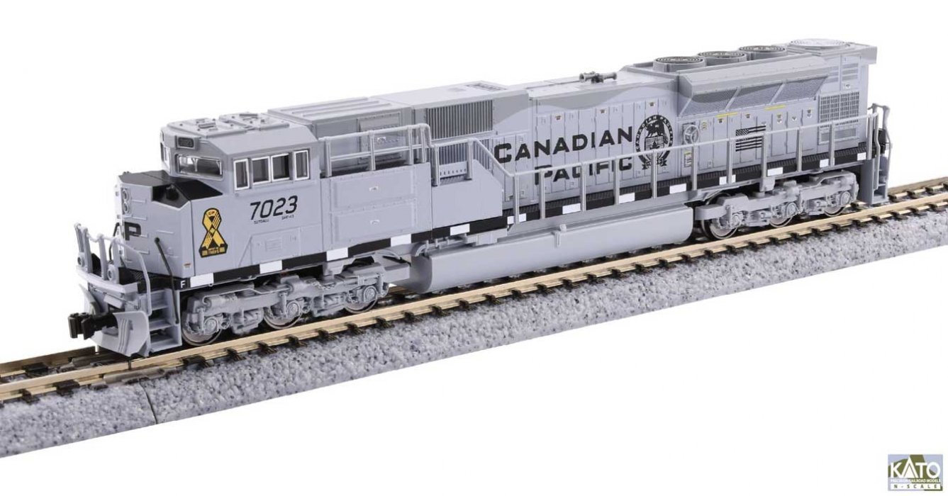 EMD SD70ACU - Sound and DCC, N Scale, Kato USA Inc 1768544S