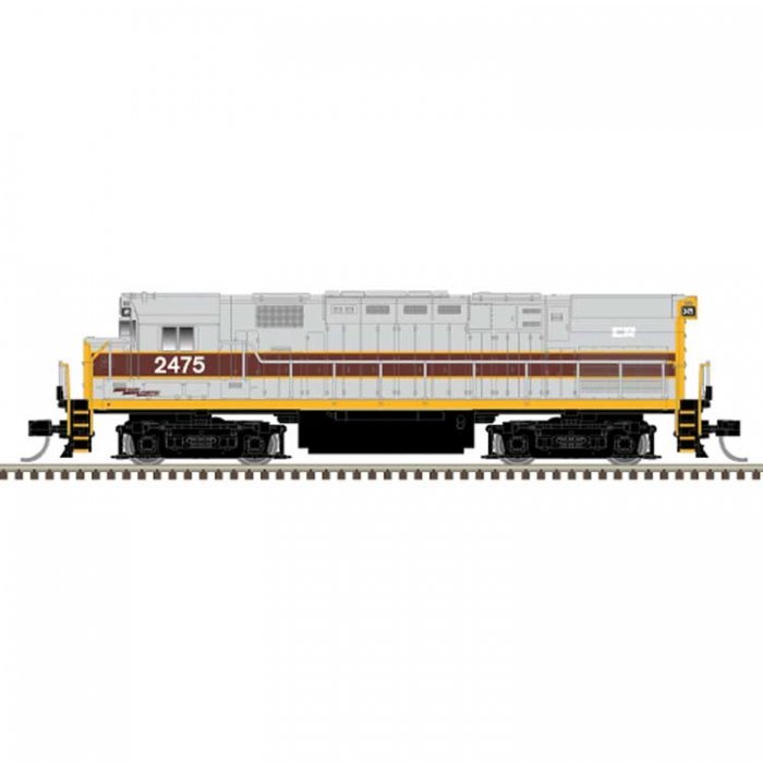 Alco C424 - Standard DC - Master(R) Silver, N Scale, Atlas Model Railroad Co. 40006099
