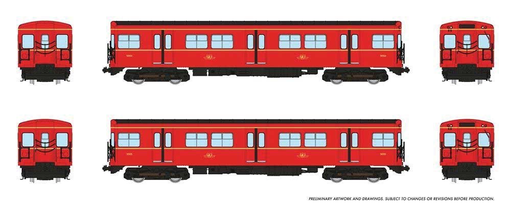 Toronto G-Class Subway A-B Set - Standard DC, HO Scale, Rapido Trains Inc 206002