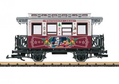 Wooden 2-Axle Passenger Car - Ready to Run, G Scale, LGB 36026