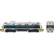 Alco RS3 Phase 2 - Standard DC -- Central of Georgia 158 (blue, gray, black), HO, Bowser Manufacturing Co. 25412