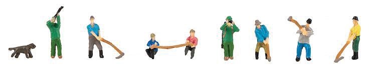 Forest Hunters and Workers, N Scale, Faller Gmbh 155601