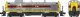 Alco RS3 Phase 1 - Standard DC -- Conrail 5545 (Relettered Ex-EL, gray, maroon, yellow, Large Louvers), HO, Bowser Manufacturing