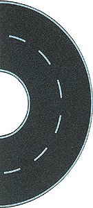 Streets/Roadway - Curve, HO Scale, Busch Gmbh & Co Kg 1103