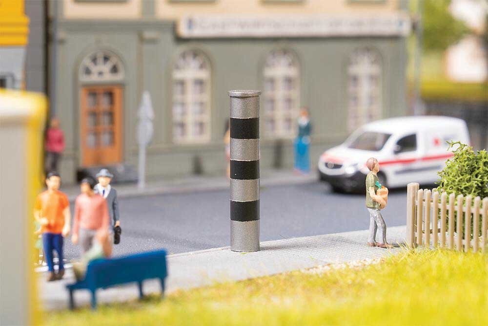 Speed Camera Columns, HO Scale, Faller Gmbh 180001