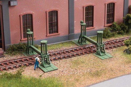 Spindle Freight Car Jacks, HO Scale, Faller Gmbh 180002