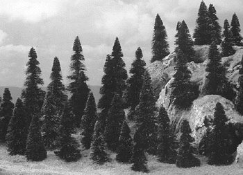 Pine Trees, ALL Scales, Busch Gmbh & Co Kg 6597