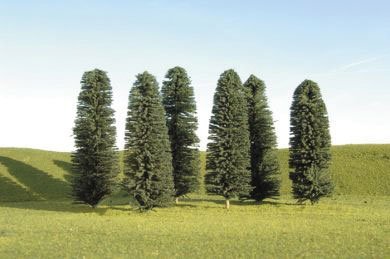 SceneScapes(TM) Layout-Ready Trees, O Scale, Bachmann Industries 32205