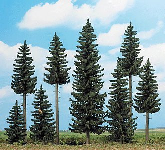 Spruce Forest, HO Scale, Busch Gmbh & Co Kg 6391