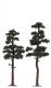 Pine Trees, HO Scale, Busch Gmbh & Co Kg 6142