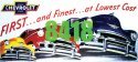 Chevrolet First and Finest Billboard - Kit, HO Scale, Tichy Train Group 8418