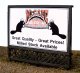 Lattice-Base Wood Billboard - Kit (Laser-Cut Wood), HO Scale, B.T.S. 23026
