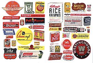 Consumer Product Posters & Signs, HO Scale, JL Innovative Design 282