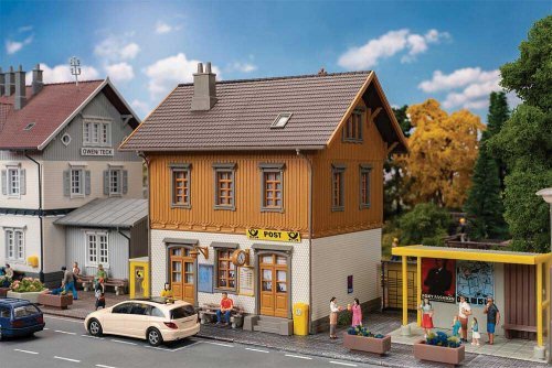 Village Post Office, HO Scale, Faller Gmbh 130887