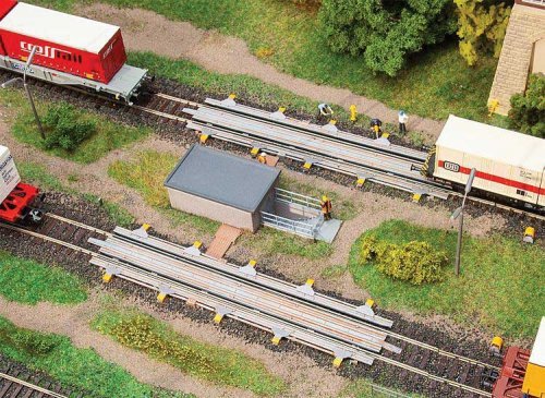 Freight Car Yard Retarders with Operator′s Shanty, HO Scale, Faller Gmbh 120320