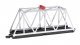 Truss Bridge with Blinking Light - E-Z Track(R), HO Scale, Bachmann Industries 44478