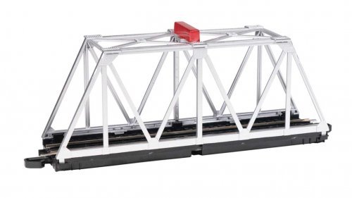 Truss Bridge with Blinking Light - E-Z Track(R), HO Scale, Bachmann Industries 44478
