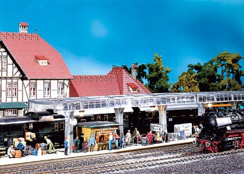 Glass-Covered Platform, HO Scale, Faller Gmbh 120187