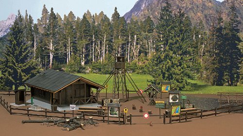 Forest Recreational Accessory Set, HO Scale, Busch Gmbh & Co Kg 6042