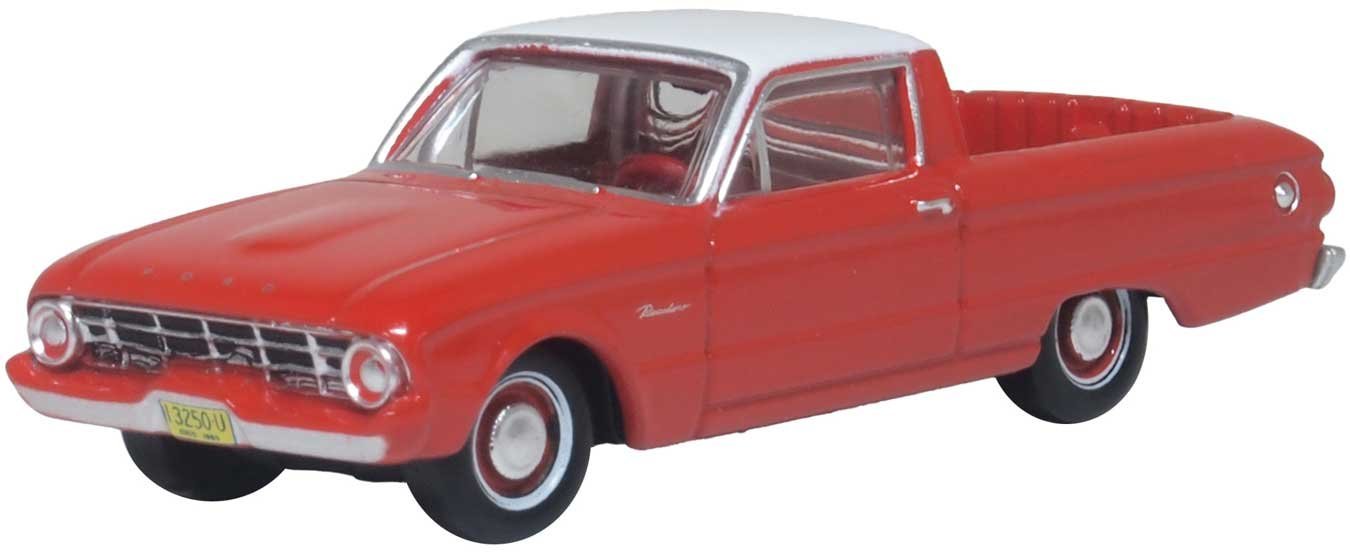 1960 Ford Falcon Ranchero - Assembled, HO Scale, Oxford Diecast 87FA60001