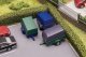 Car Trailers with Covers - Kit, HO Scale, Faller Gmbh 180012