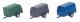 Car Trailers with Covers - Kit, HO Scale, Faller Gmbh 180012