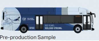 New Flyer Xcelsior XN40 Bus - Assembled, HO Scale, Iconic Replicas 870679