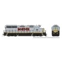 EMD GP40 - Standard DC -- National Railway Rquipment 3152 (Ex-KCS, gray, red, yellow), HO, Rapido Trains Inc 40042