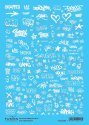 Graffiti Decal Set, HO Scale, Fusion Scale Graphics 100213
