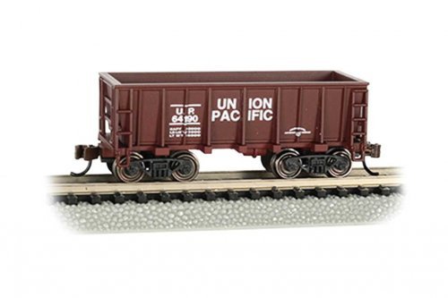Ore Car - Flat-Bottom - Ready to Run, N Scale, Bachmann Industries 18651