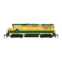 EMD GP30 Low Nose - Standard DC - Stealth -- Reading 5513 (yellow, green), HO, Broadway Limited Imports 9155
