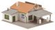 Gas Station, N Scale, Faller Gmbh 232542