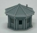Octagon Building with Roof, Z Scale, Phoenix Precision Models 34800