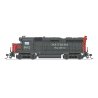 EMD GP30 Low Nose - Standard DC - Stealth -- Southern Pacific 5015 (gray, red), HO, Broadway Limited Imports 9156