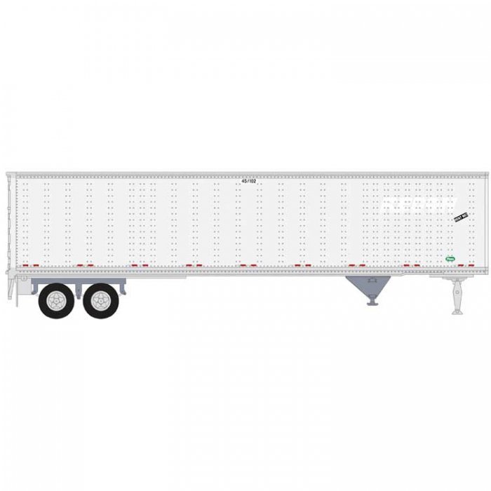 45′ Pines Trailer - Assembled, N Scale, Atlas Model Railroad Co. 50007199