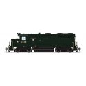 EMD GP35 Low Nose - Standard DC - Stealth -- Pennsylvania Railroad 2263 (Brunswick Green, small Keystone), HO, Broadway Limited 