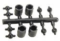 Universal Driveline Couplers, ALL Scales, Northwest Short Line 4826