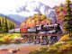 Grand Canyon Express Jigsaw Puzzle, ALL Scales, Train Enthusiast Vendors 40626