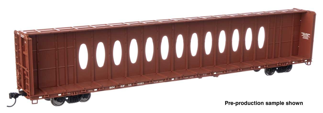 72′ Centerbeam Flatcar w/Opera Windows - Ready to Run, HO Scale, WalthersMainline 50735