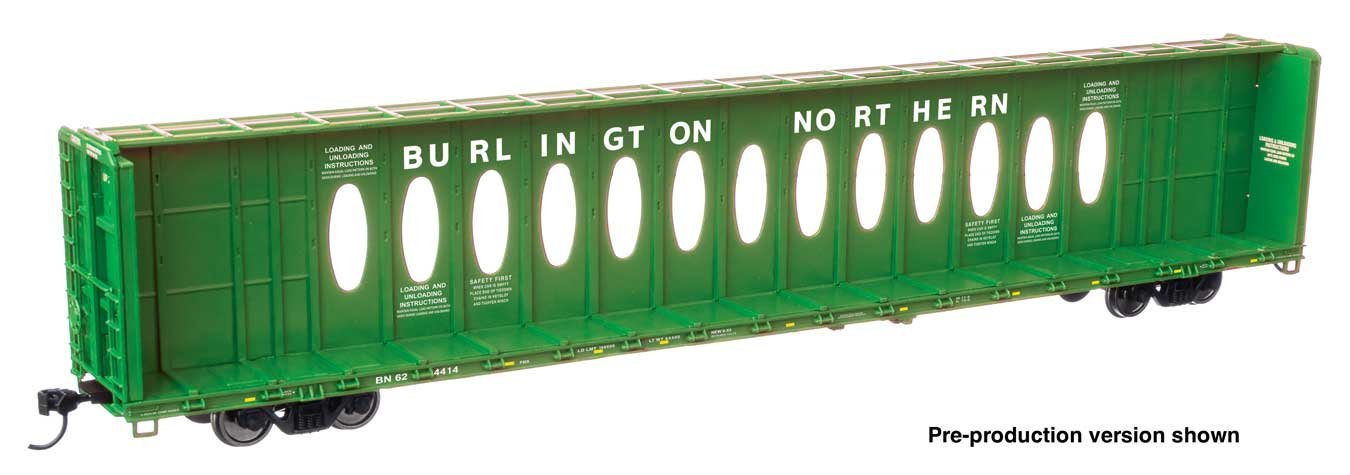 72′ Centerbeam Flatcar w/Opera Windows - Ready to Run, HO Scale, WalthersMainline 50734