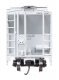 37′ 2980 Cubic-Foot 2-Bay Covered Hopper - Ready to Run, HO Scale, WalthersMainline 8508