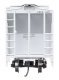 37′ 2980 Cubic-Foot 2-Bay Covered Hopper - Ready to Run, HO Scale, WalthersMainline 8508