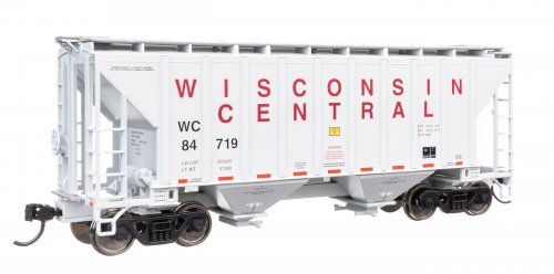 37′ 2980 Cubic-Foot 2-Bay Covered Hopper - Ready to Run, HO Scale, WalthersMainline 8517