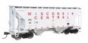 37′ 2980 Cubic-Foot 2-Bay Covered Hopper - Ready to Run, HO Scale, WalthersMainline 8517